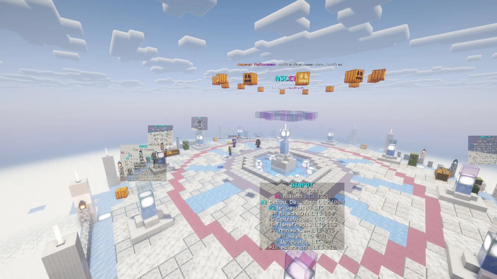 Le lobby d'Ascend de jour